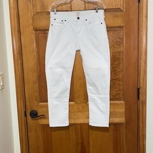 J.Crew Women’s White Jeans Size 29-EUC